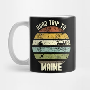 Road Trip To Maine, Family Trip To Maine, Holiday Trip to Maine, Family Reunion in Maine, Holidays in Maine, Vacation in Maine Mug